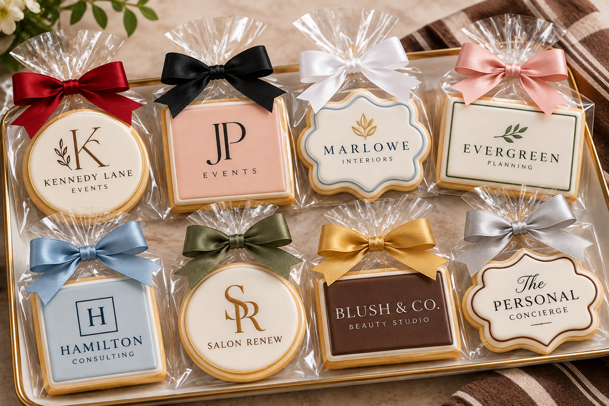 Custom Branded Logo Sugar Cookies